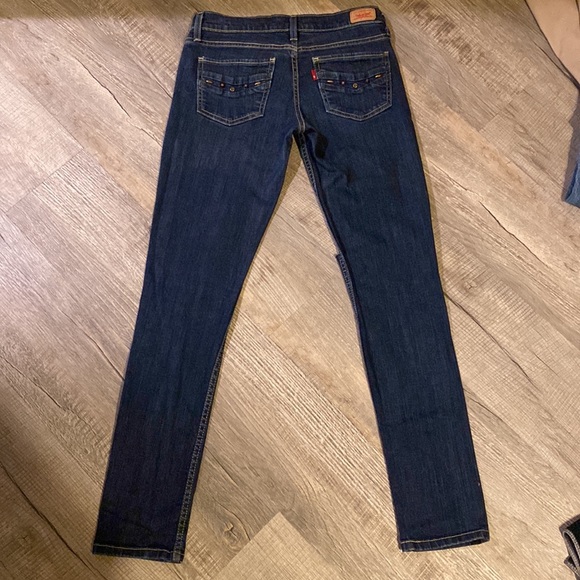 Womens size 28’Levis Jeans. Too superlow 524 Levis - Picture 6 of 6